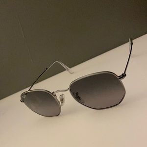 Ray Ban Glasses Hexagonal Flat Glasses